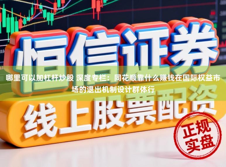 哪里可以加杠杆炒股 深度专栏：同花顺靠什么赚钱在国际权益市场的退出机制设计群体行