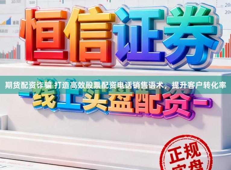 期货配资诈骗 打造高效股票配资电话销售语术，提升客户转化率